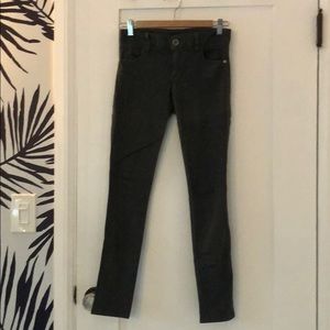 Alice + Olivia jeans. Dark gray. Size 0.